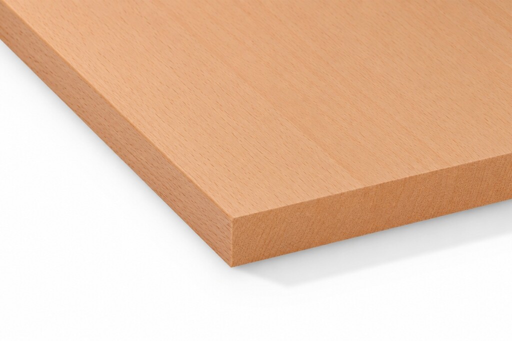 Buche Massivholz Premium mit durchgehenden Lamellen