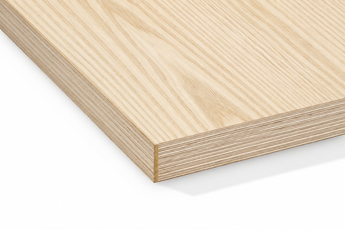 Esche Edelholzfurnier Selection auf Multiplex